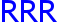 RRR
